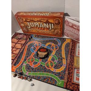 Jumanji Seek to Find Board Game Fantasy Adventure in Wooden Box 2-4 Players 8+